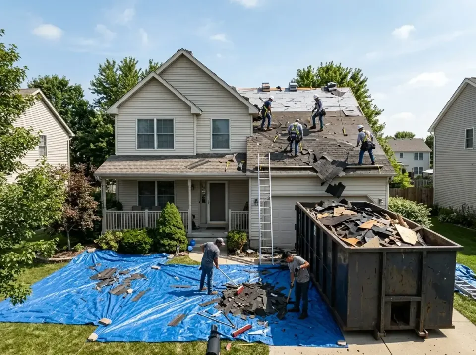 roof-replacement-debris-remova-004 — frequently asked questions, Cheapest Dumpster Rentals in Wauseon, OH